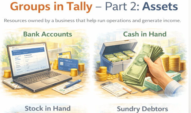 Groups in Tally Prime- Part 2 - Assets