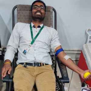 Blood donation camp